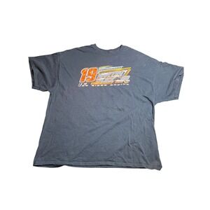 Joe Gibbs Racing 19 Martin Truex Jr Nascar T Shirt Mens XL Black Toyota